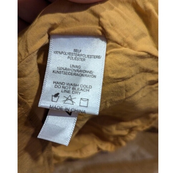 Anthropology Sunday In Brooklyn Ripple Crepe Blouse Size Small - Picture 6 of 8